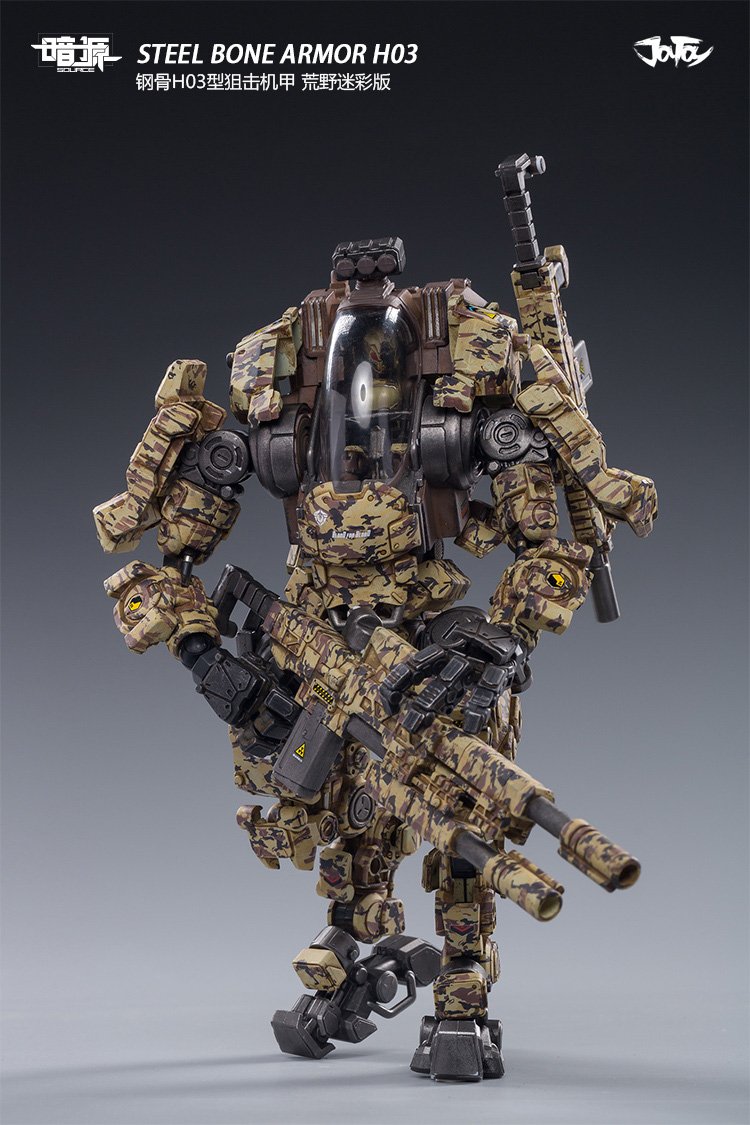 1/25 STEEL BONE Armor H03 Camo Ver
