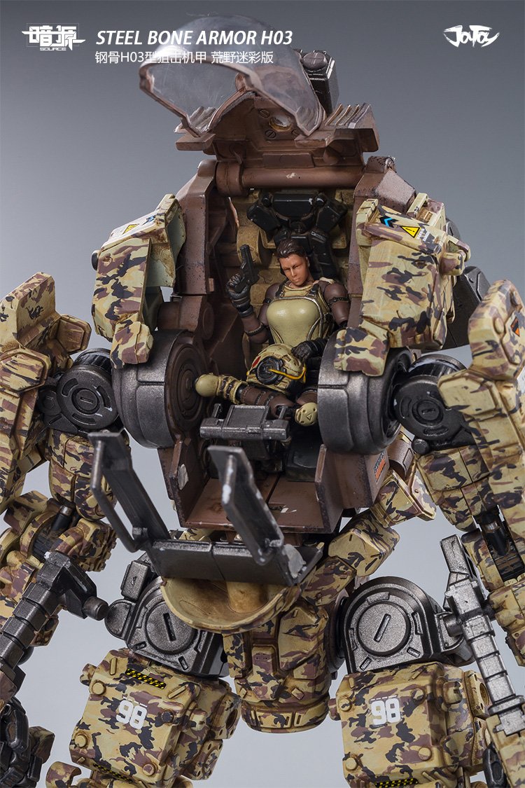 1/25 STEEL BONE Armor H03 Camo Ver