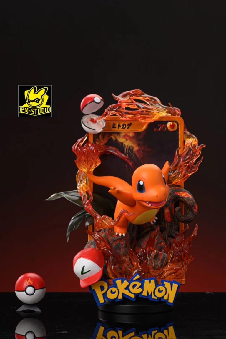 3D Charmander Pokemon Card