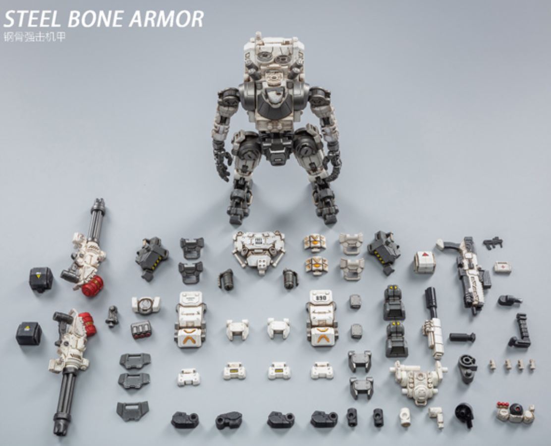 JT0425 1/25 Steel bone armour