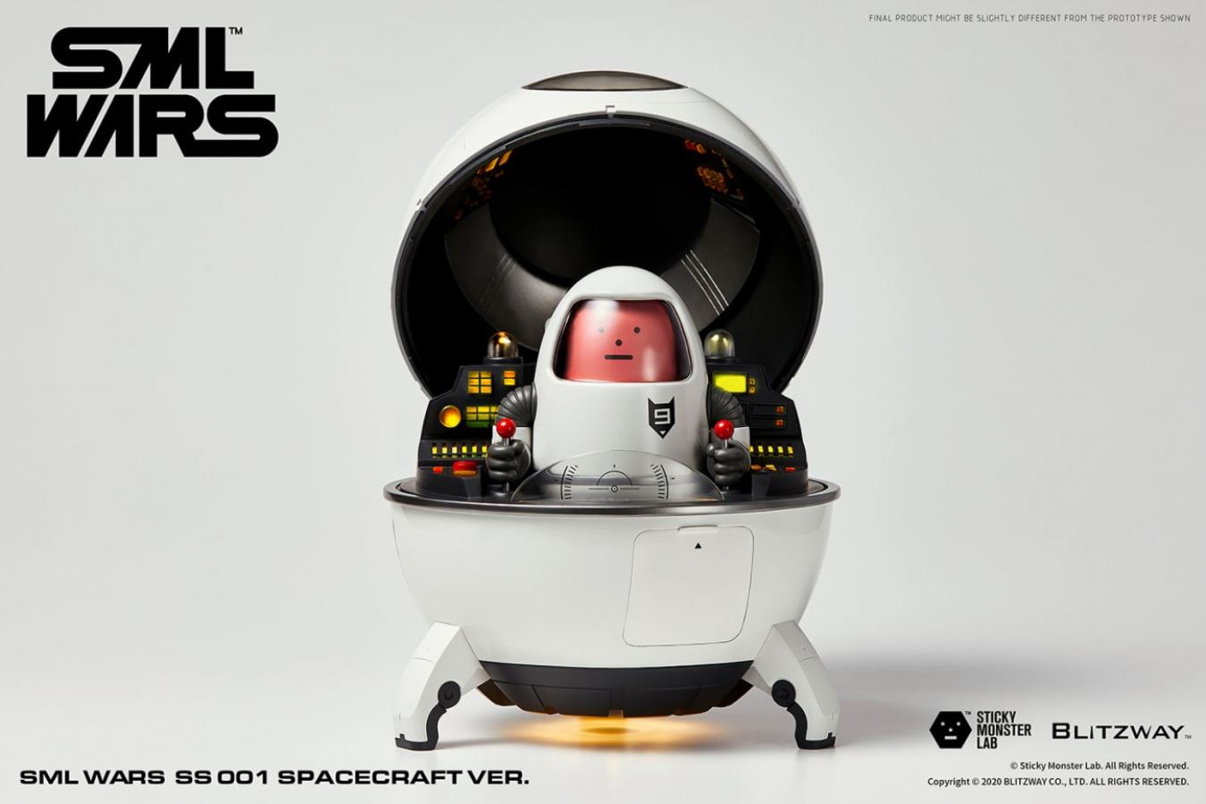 SML WARS SS 001 spaceship version creative doll