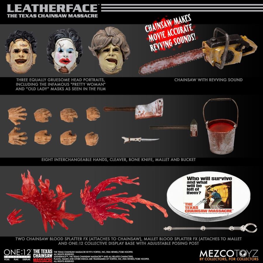 One:12 Collective The Texas Chainsaw Massacre (1974): Leatherface