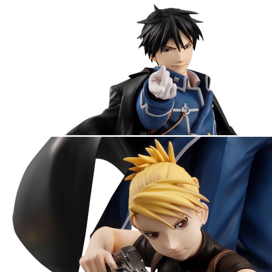 G.E.M. Roy Mustang & Riza Hawkeye Series Fullmetal Alchemist: Brotherhood Set