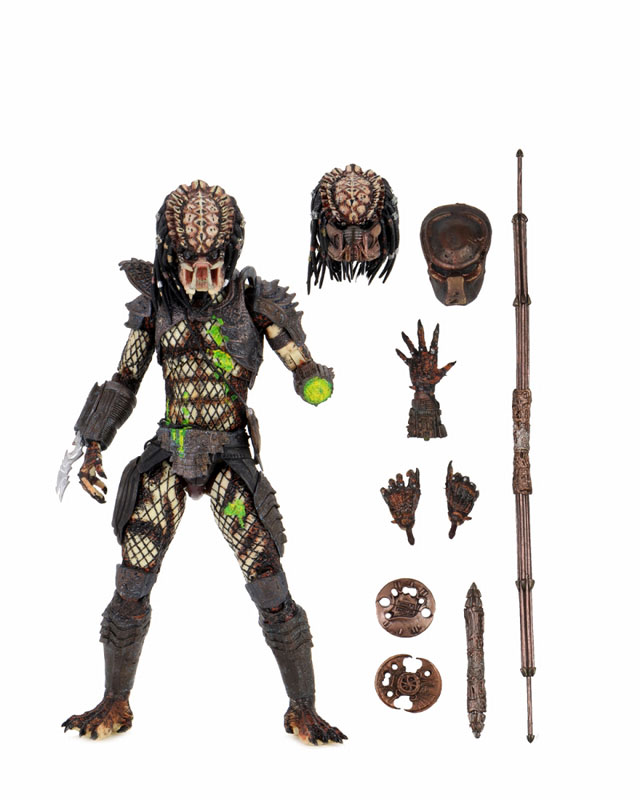 Predator 2 / City Hinter Predator Ultimate 7 Inch Action Figure Battle Damage ver