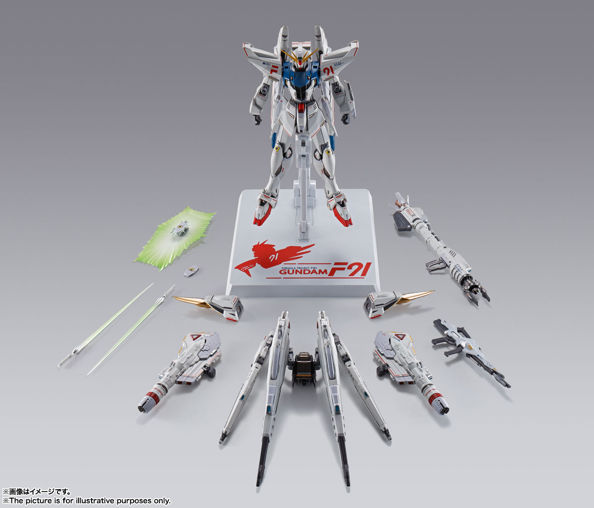 METAL BUILD Gundam F91 CHRONICLE WHITE Ver.