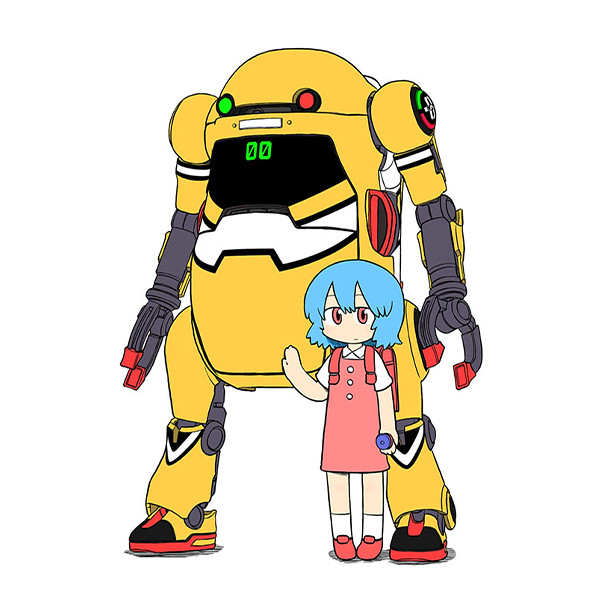 1/20 Mechatronics Wego Eva Collaboration Series Vol.1 Zerogouki + Ayanami