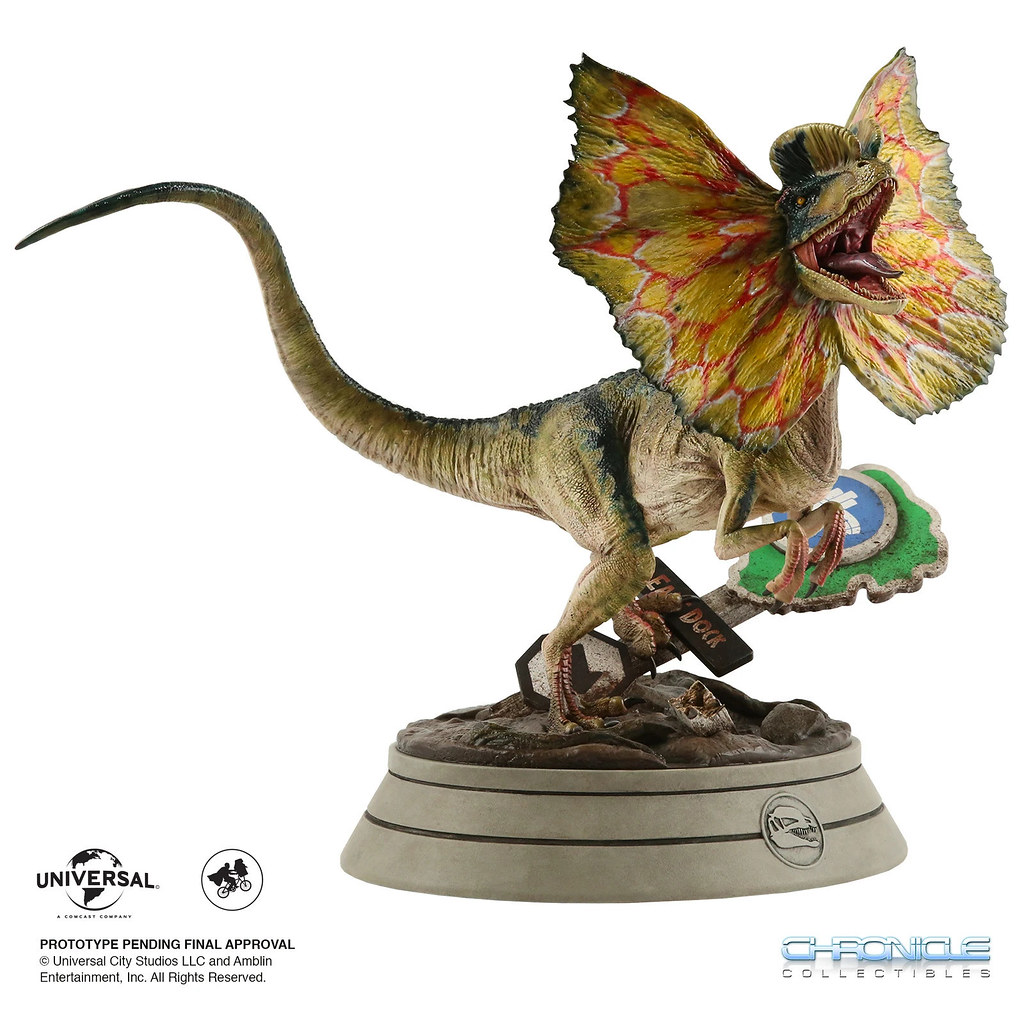 1/4 JURASSIC PARK Dilophosaurus