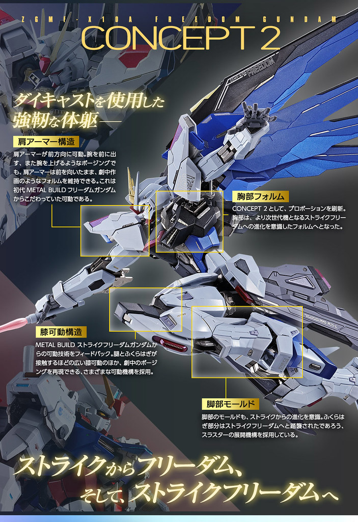 METAL BUILD Strike Freedom Gundam Concept2