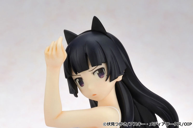 My sister can't be this cute Black cat White dress ver. Normal version 1/8