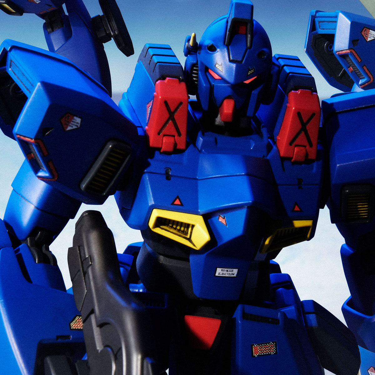 RE 1/100 ​​Gun Easy Land War Type (Bluebird Corps Specification)