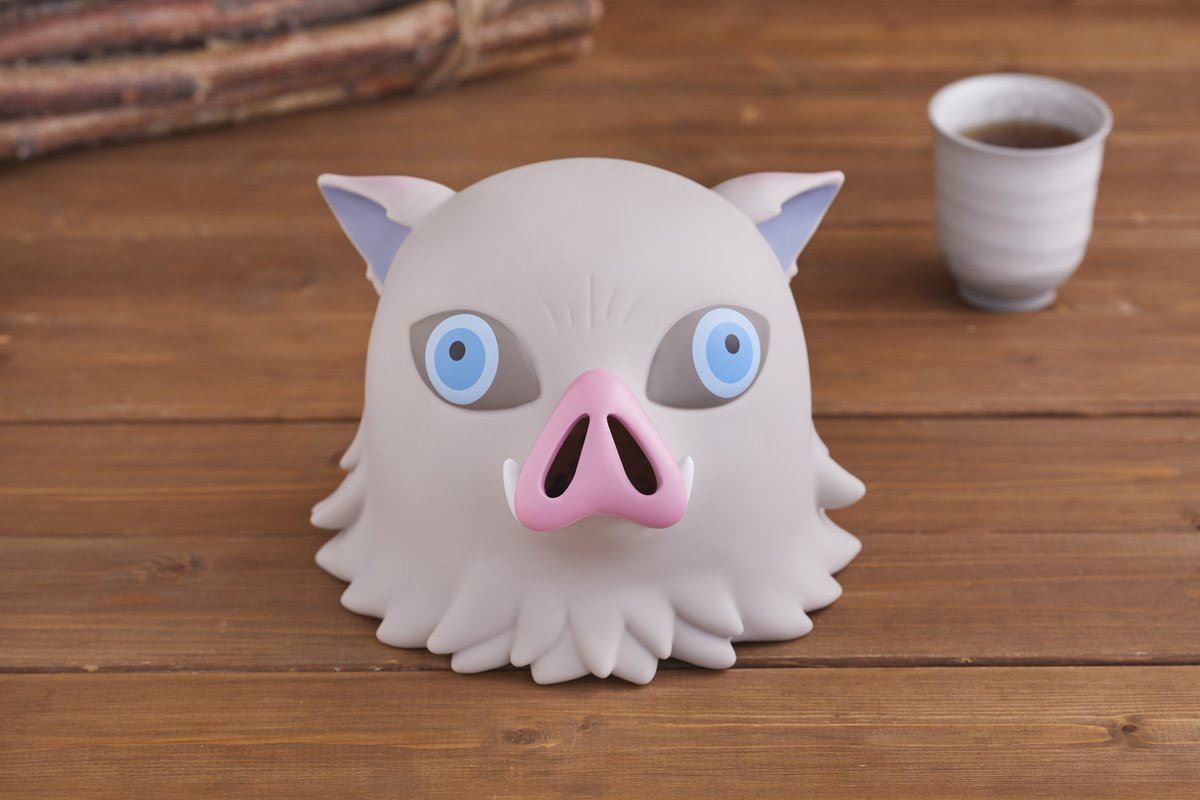 Kimetsu no Yaiba - Inosuke Head Mascot Piggy Bank