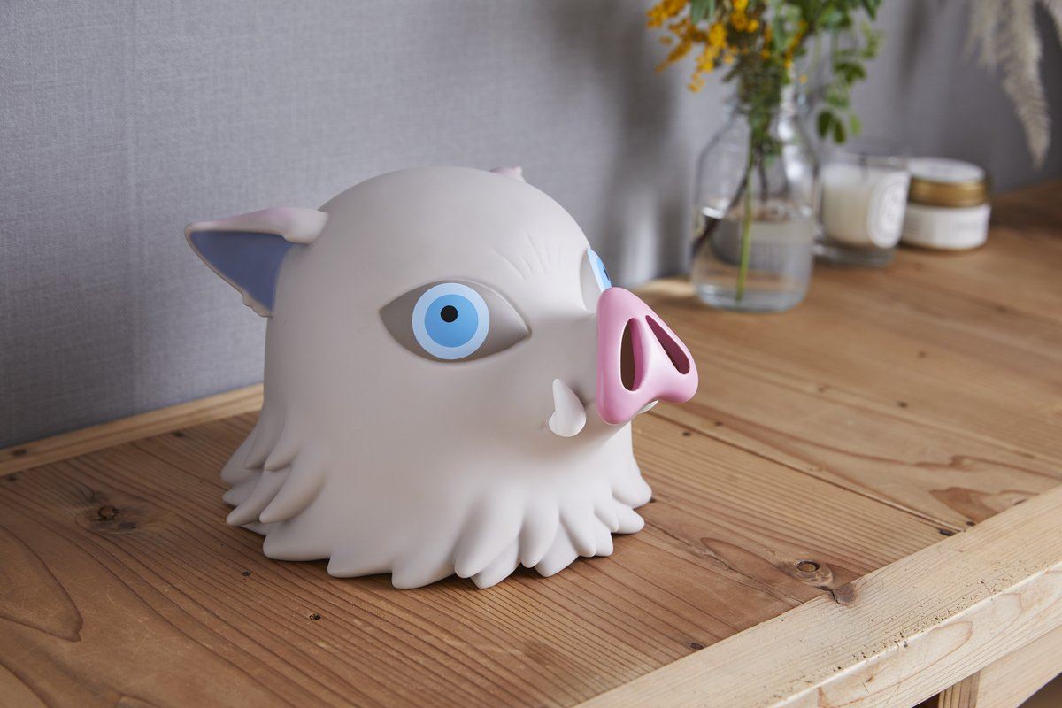 Kimetsu no Yaiba - Inosuke Head Mascot Piggy Bank