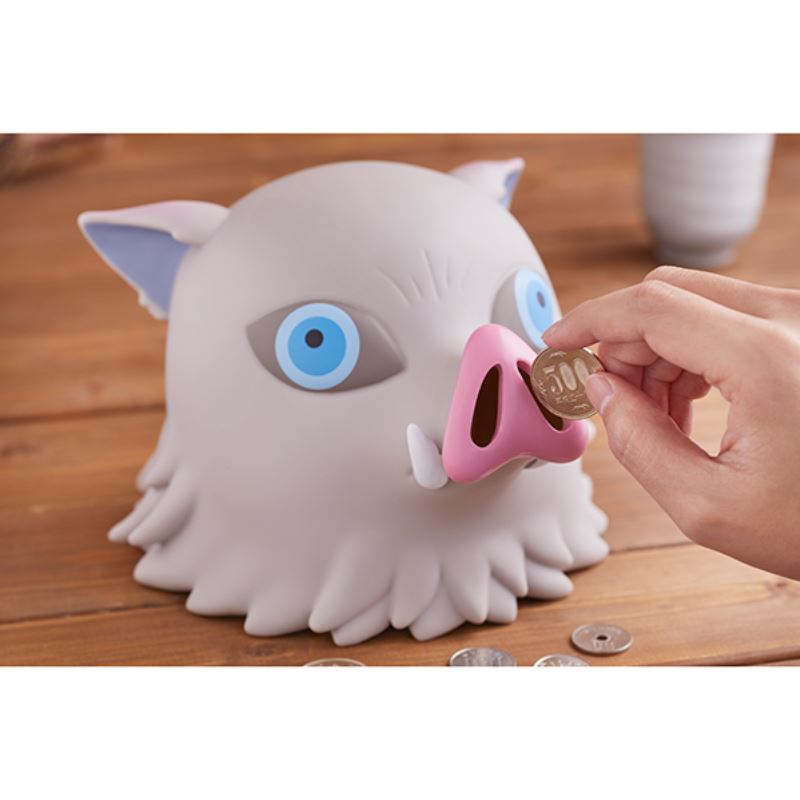 Kimetsu no Yaiba - Inosuke Head Mascot Piggy Bank