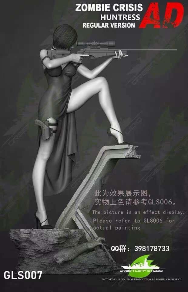 Zombie crisis - Huntress Ada Wong statue (Resident Evil 2 Remake) Reguler ver.