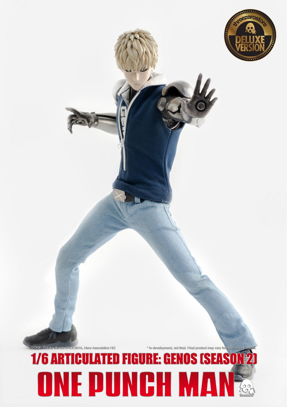 Genos 1/6 Action Figure (One-Punch Man:Second Season) Deluxe Edition
