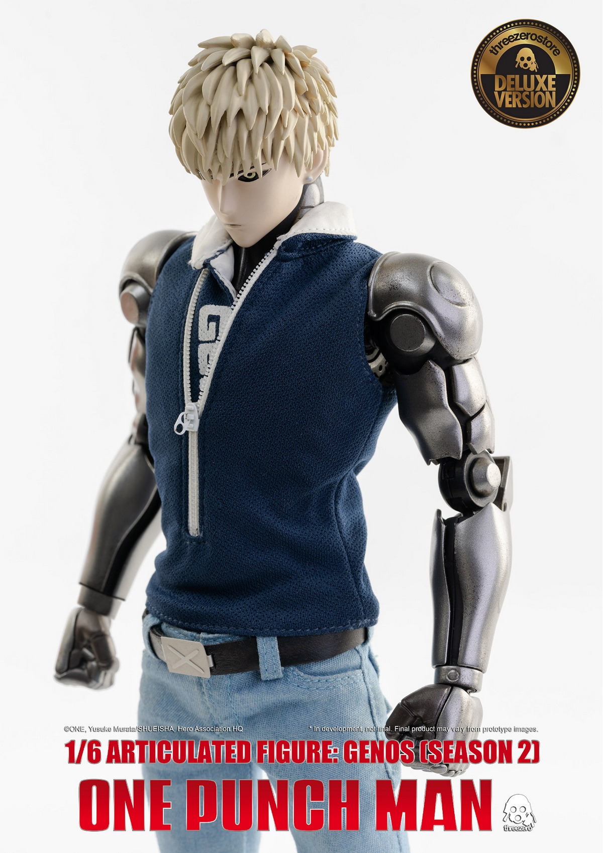 Genos 1/6 Action Figure (One-Punch Man:Second Season) Deluxe Edition