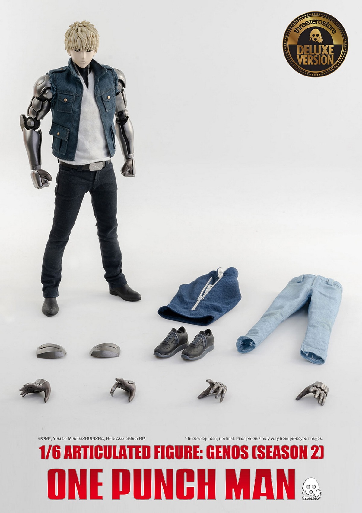 Genos 1/6 Action Figure (One-Punch Man:Second Season) Deluxe Edition