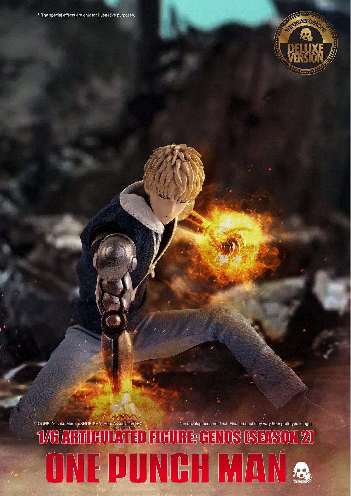 Genos 1/6 Action Figure (One-Punch Man:Second Season) Standard Edition