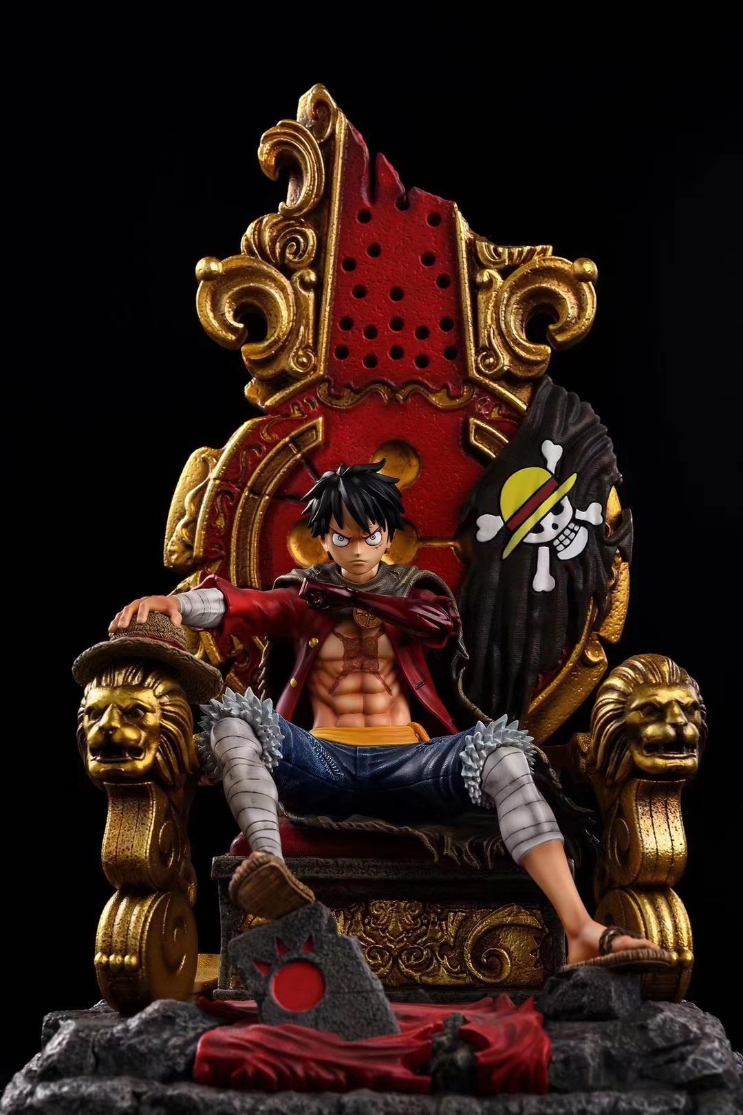 Luffy on Throne