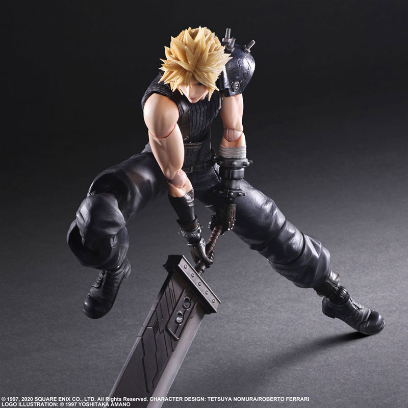Final Fantasy VII Remake PLAY ARTS Kai Cloud Strife Version 2