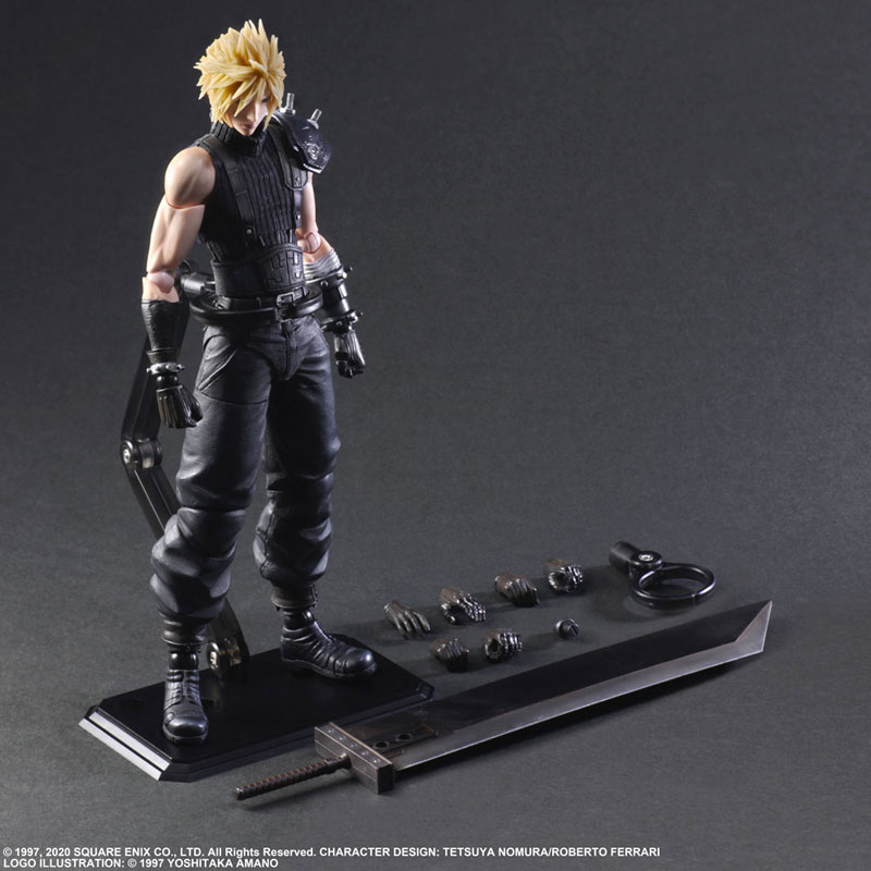 Final Fantasy VII Remake PLAY ARTS Kai Cloud Strife Version 2