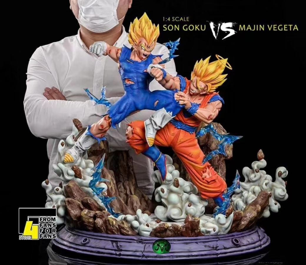 Goku vs Evil Vegeta