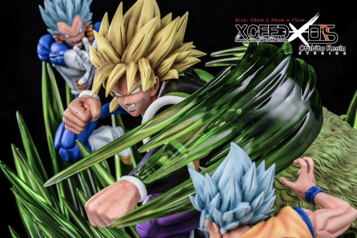 Broly vs Goku Vegeta
