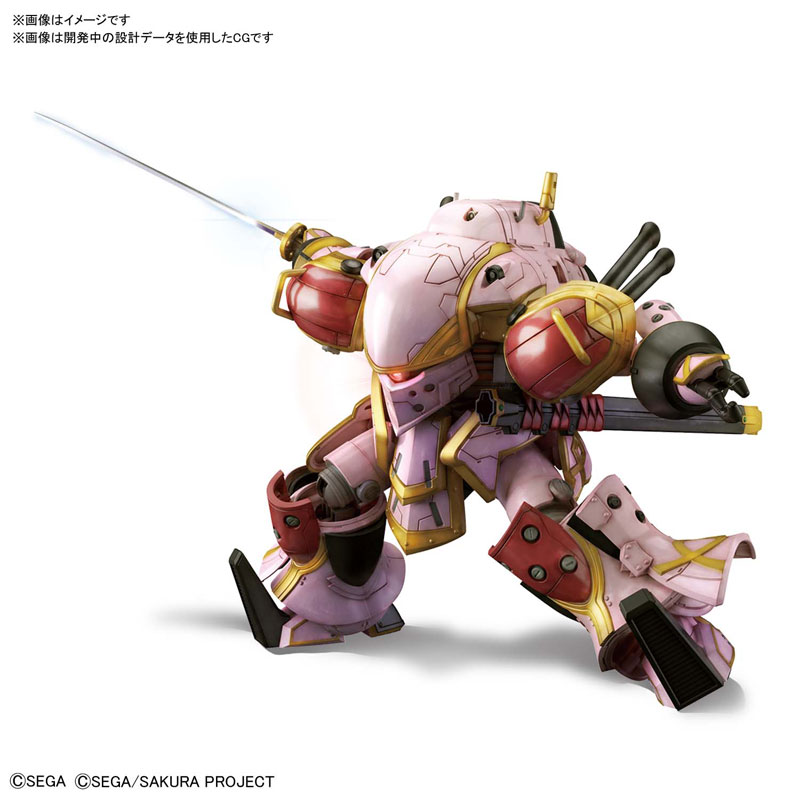 HG 1/24 Ryoushi Sentouki Mugen (Sakura Amamiya Model) Project Sakura Wars