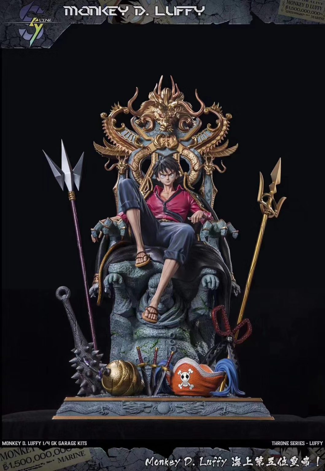 Luffy on Throne