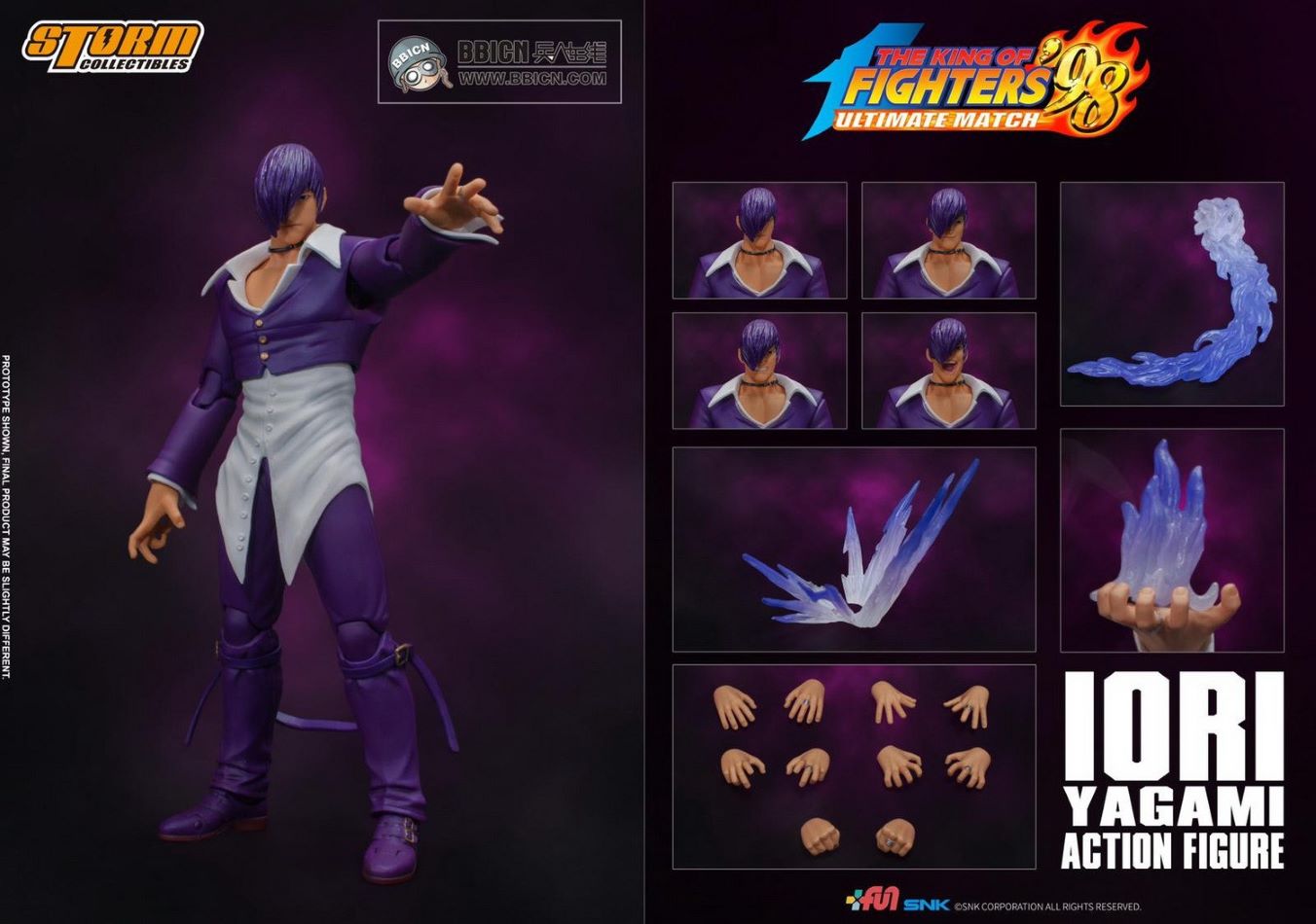 KOF 98 IORI YAGAMI
