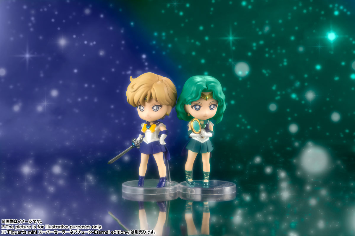 Sailor Moon Eternal - Figuarts mini Super Sailor Uranus & Super Sailor Neptune