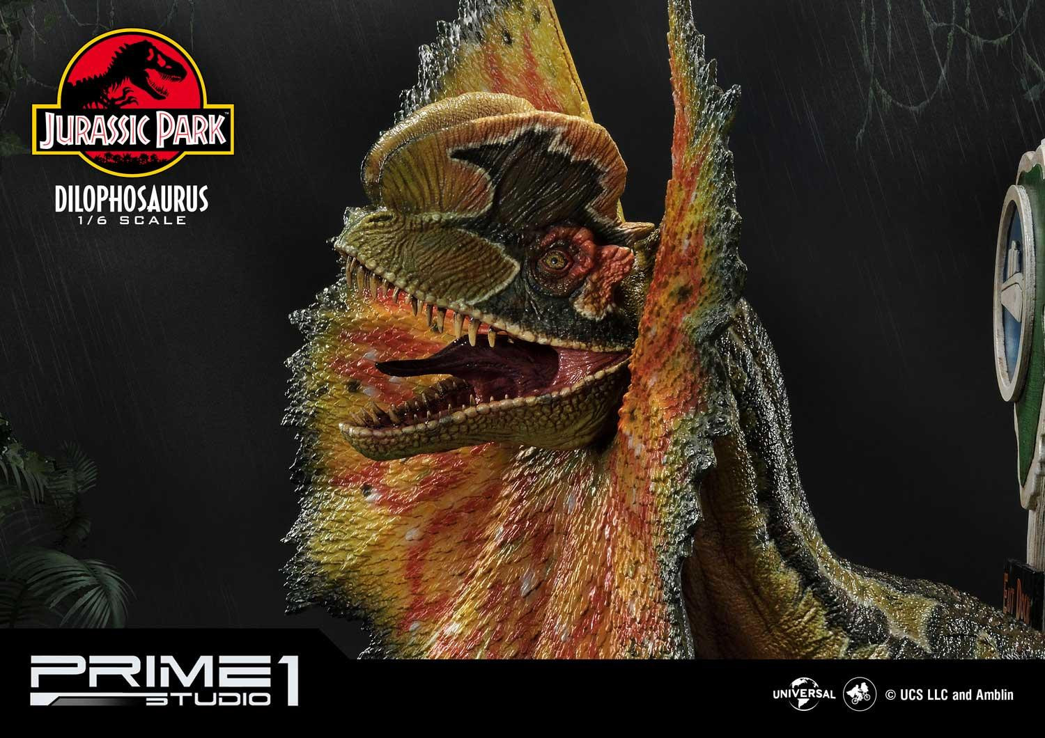 Jurassic Park (Film) Dilophosaurus