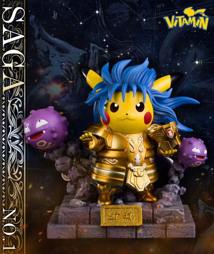 Pikachu cos Gemini Saga