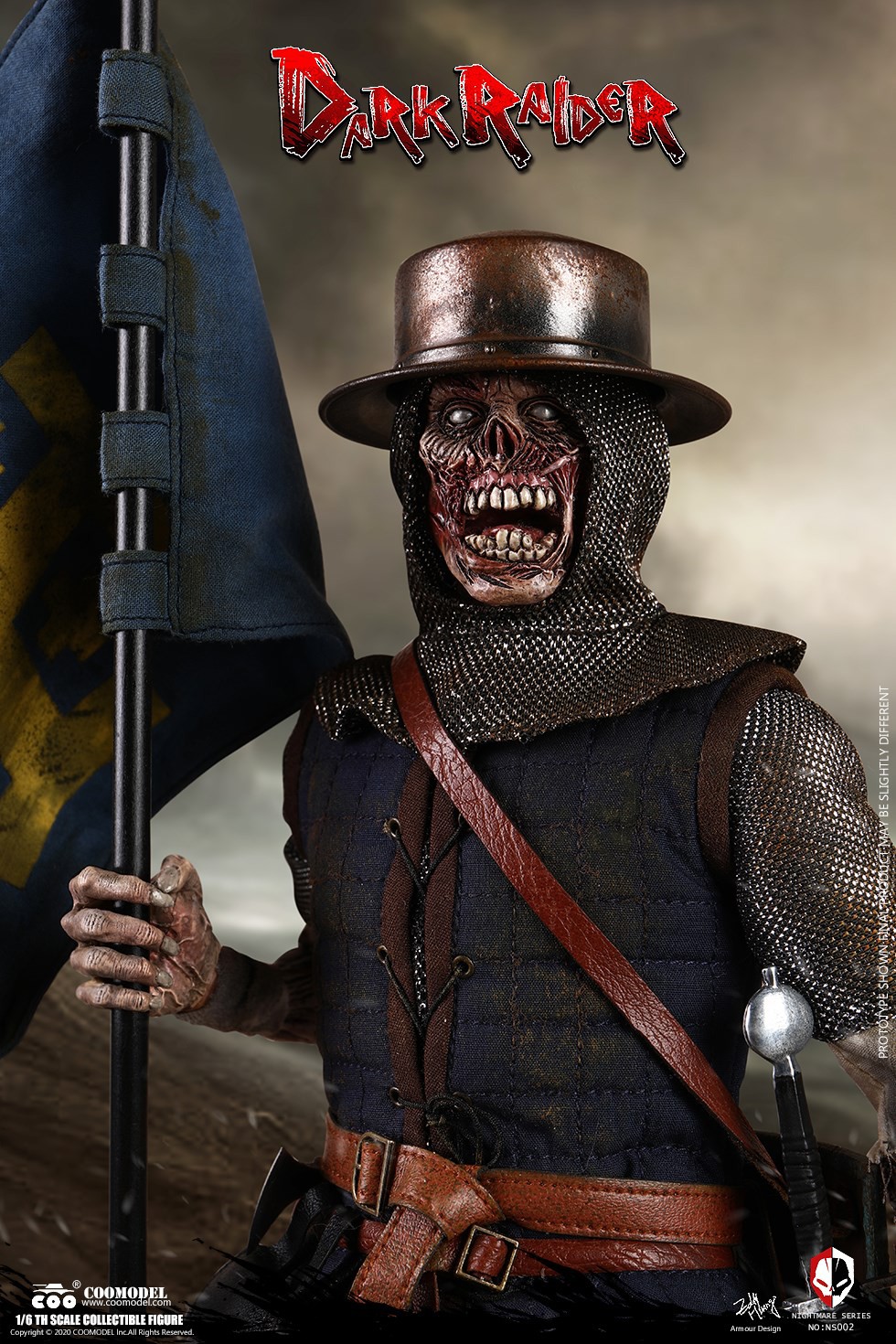 1/6 NS002 NIGHTMARE SEIRES (DIECAST ALLOY)  - DARK RAIDER