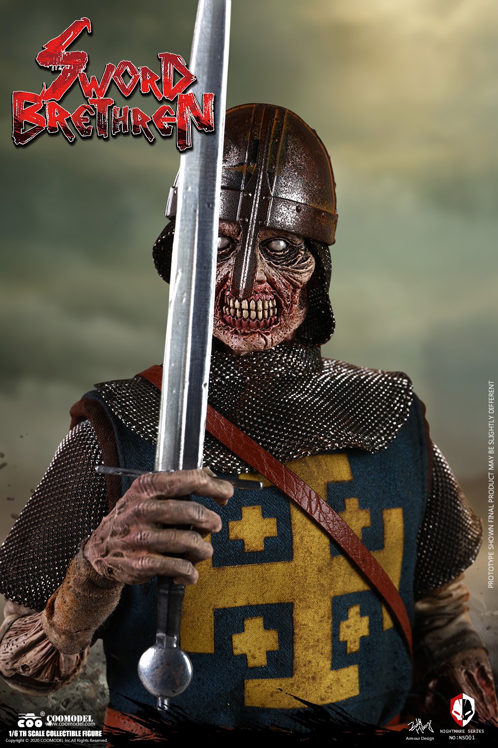 1/6 NS001 NIGHTMARE SEIRES (DIECAST ALLOY)  - SWORD BRETHREN