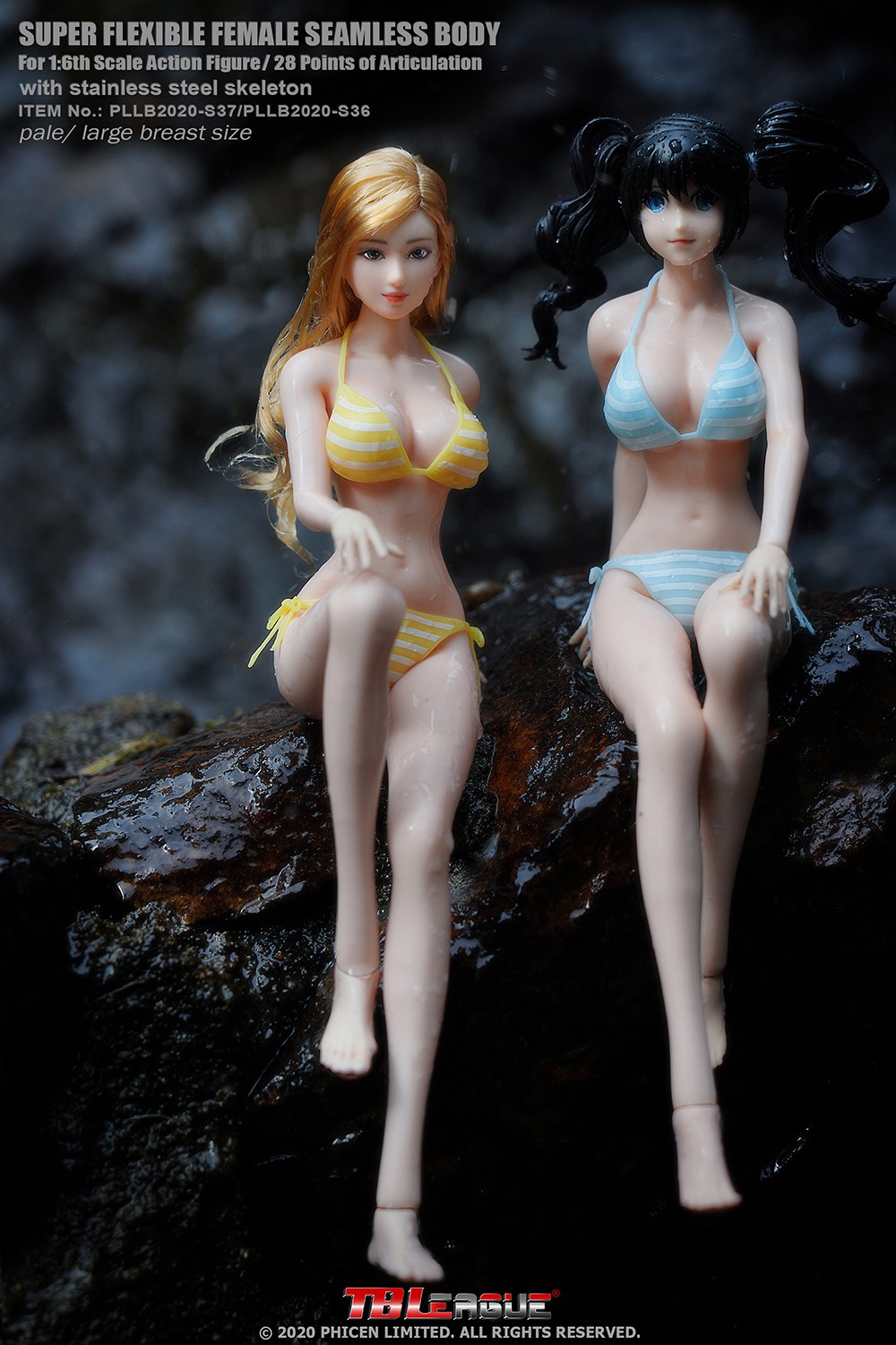 1/6th Female Super-Flexible Seamless Bodies Anime Girls 