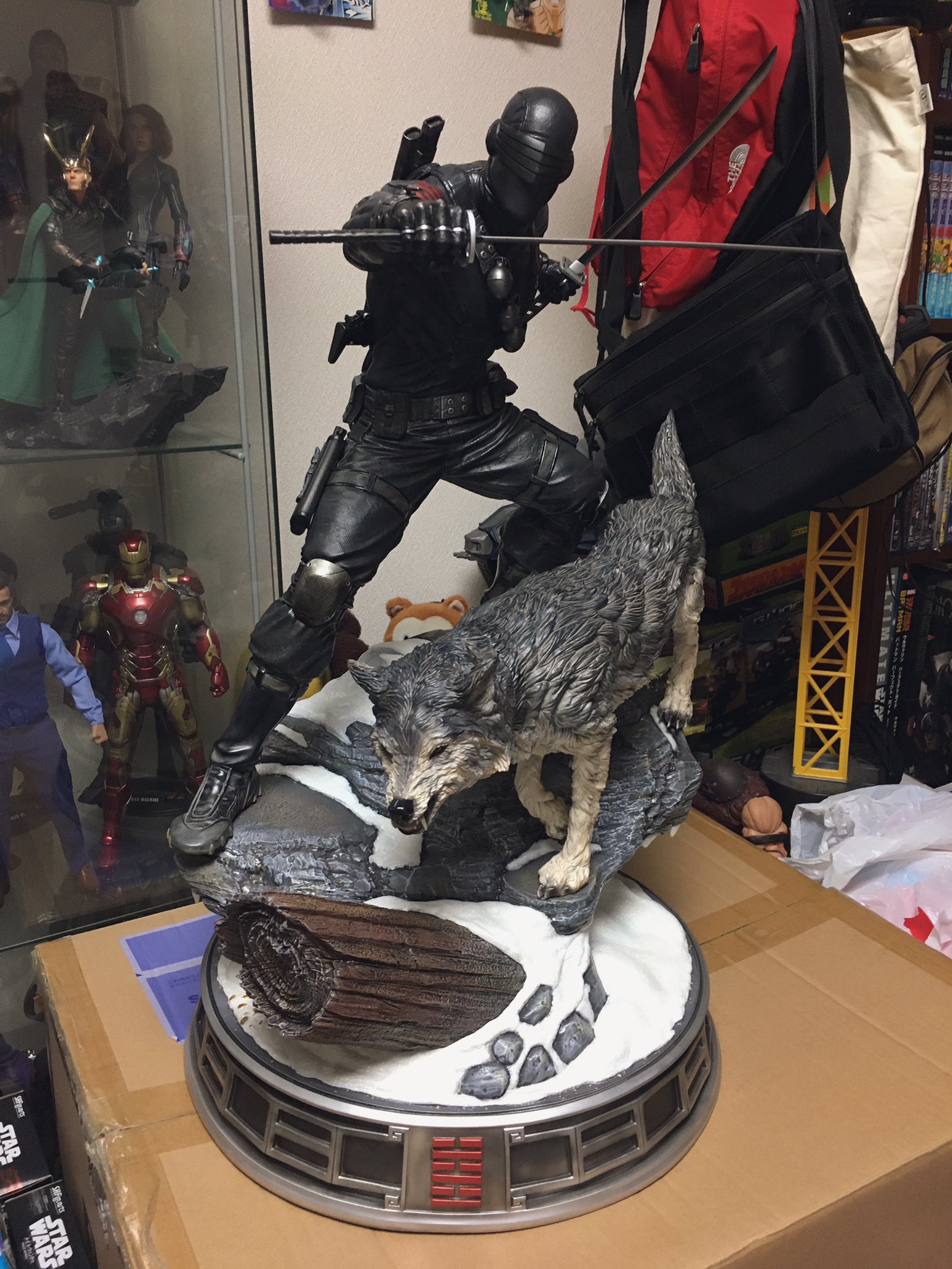 GI Joe Snake Eyes 1/4 Scale Statue