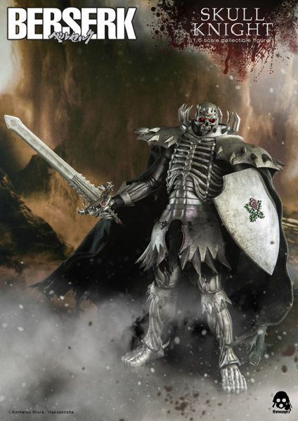 1/6th scale Berserk Skull Knight collectible figure