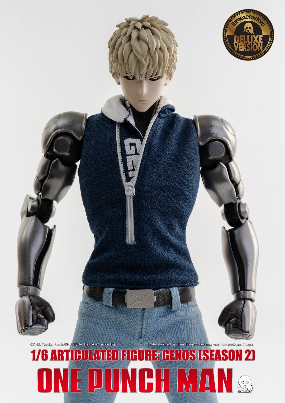 Genos 1/6 Action Figure (One-Punch Man:Second Season) Deluxe Edition