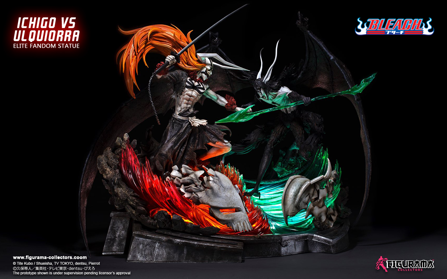 Bleach - Ichigo VS Ulquiorra Elite Fandom Statue