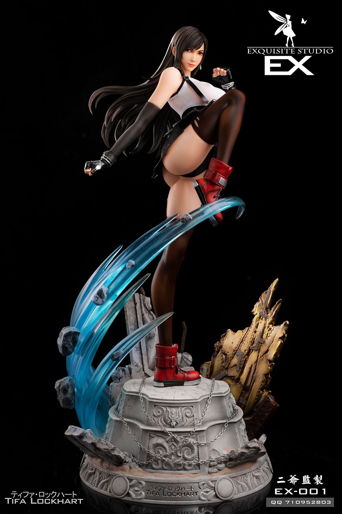 1/4 Fantasy Fighting Goddess Statue Tifa Lockhart
