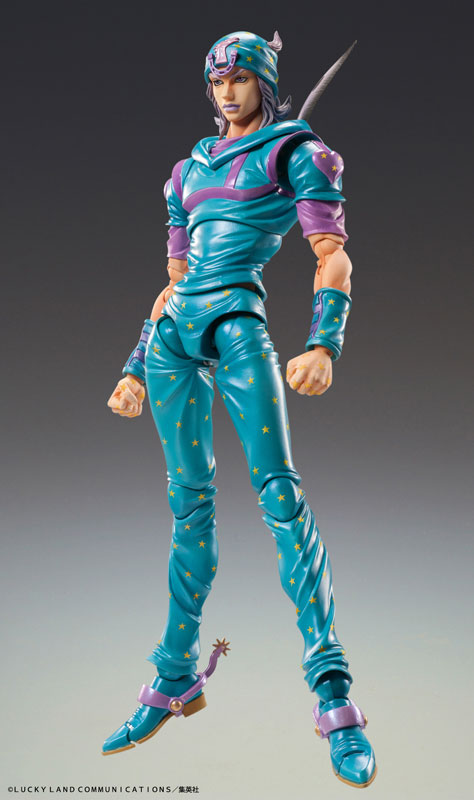Super Figure Action JoJo's Bizarre Adventure Part 7 Steel Ball Run Johnny Joe Star Second