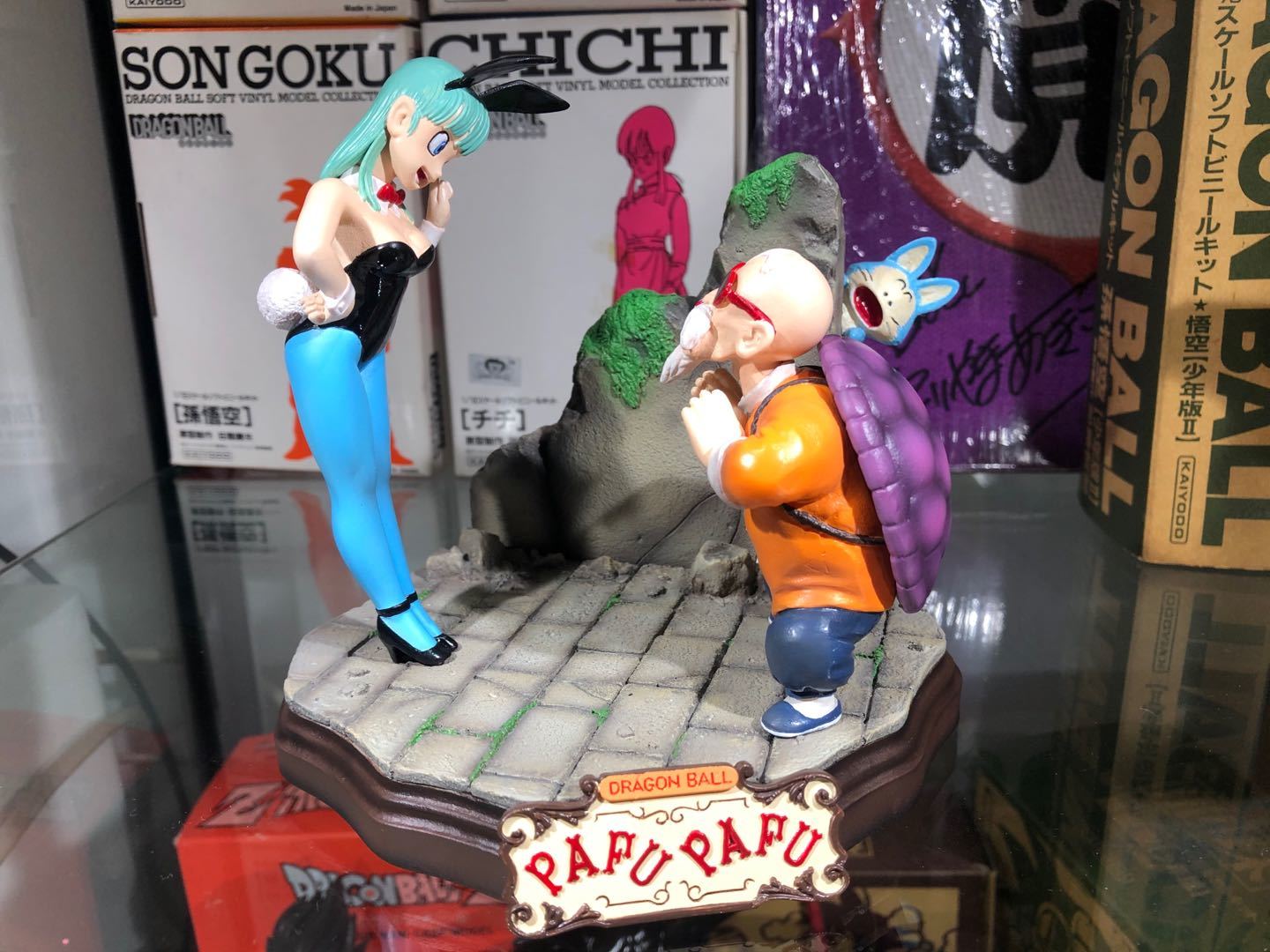 Bulma & Master Roshi