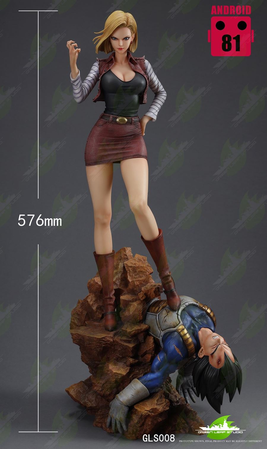 1/4 Evil Legion-Cyborg No. 81 Red Edition Statue (GLS008)