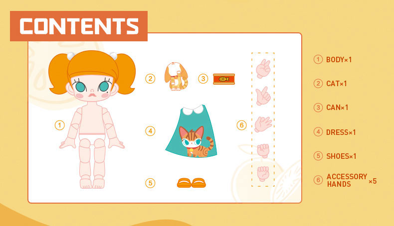 MOLLY -Kyou mo Kirei da ne!- BJD (Ball-joint Doll)