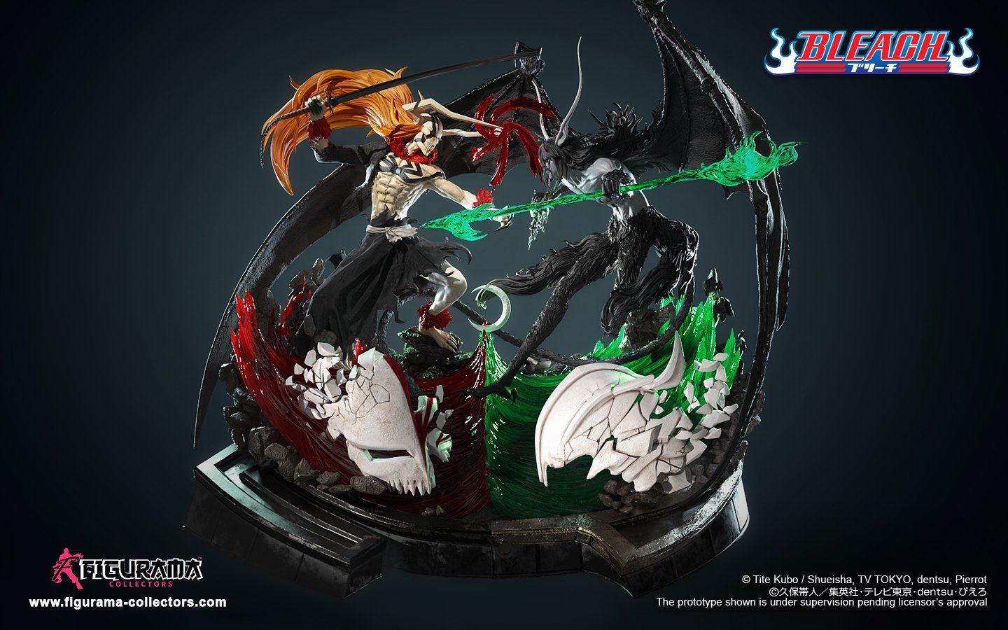Bleach - Ichigo VS Ulquiorra Elite Fandom Statue