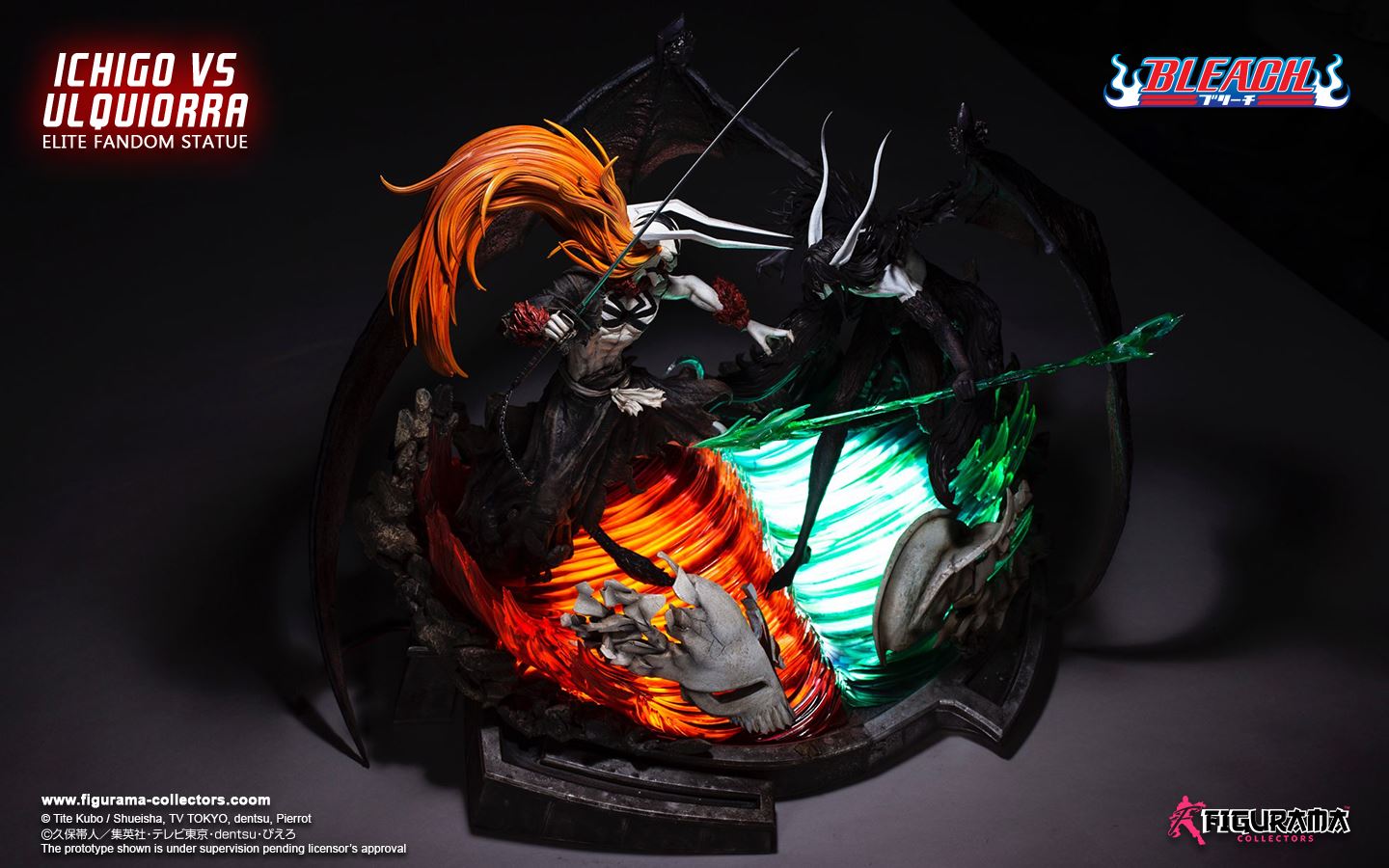 Bleach - Ichigo VS Ulquiorra Elite Fandom Statue