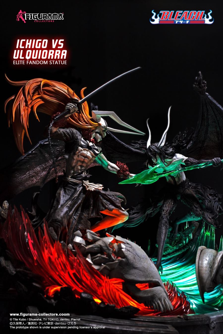 Bleach - Ichigo VS Ulquiorra Elite Fandom Statue