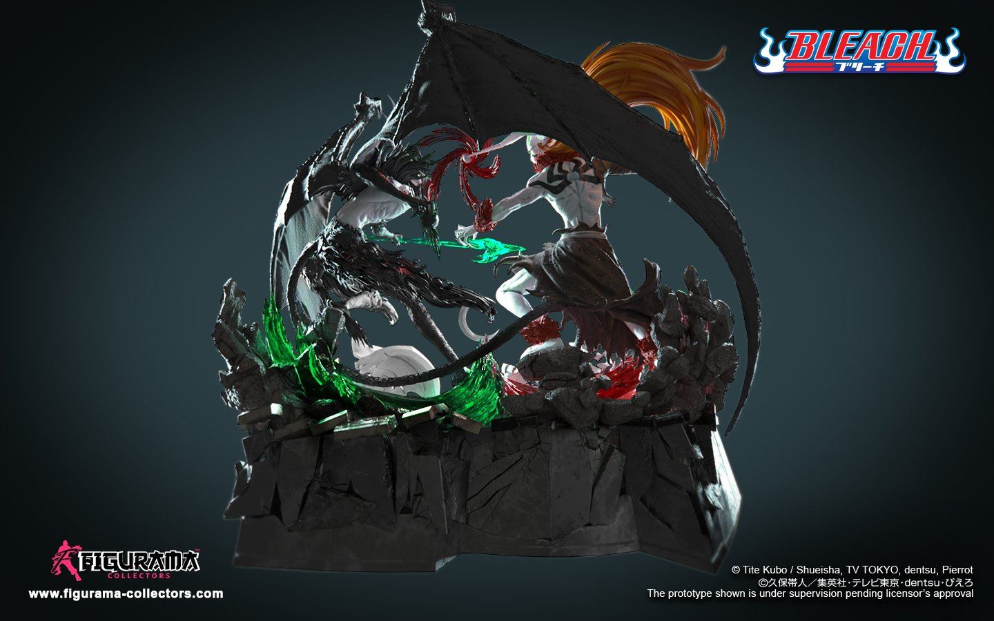 Bleach - Ichigo VS Ulquiorra Elite Fandom Statue