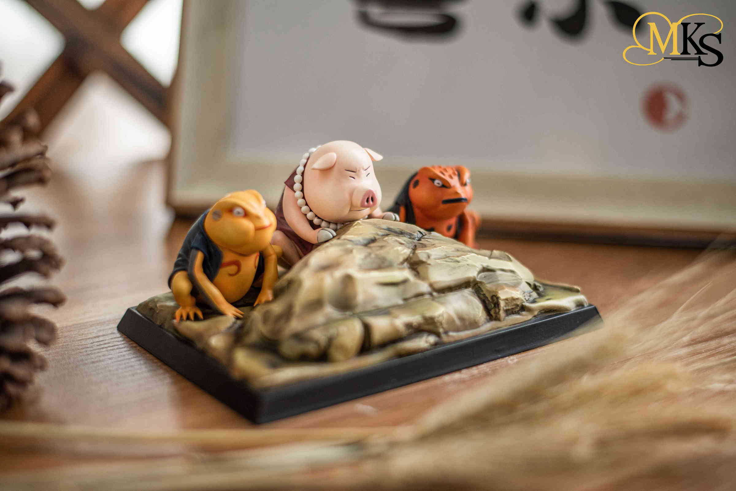 Gamakichi & Gamatatsu & Tonton